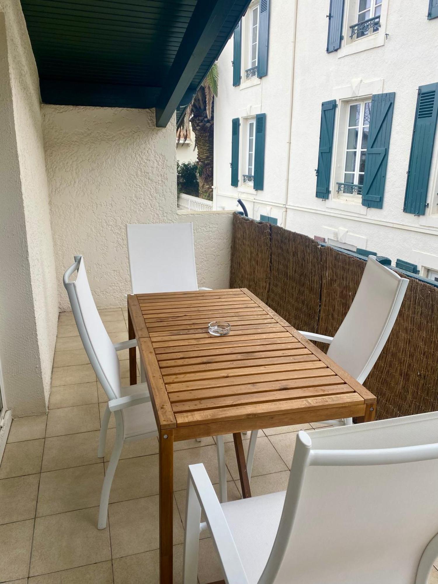 Charming 1 Bedroom Flat, Biarritz Center With Pool And Car Park מראה חיצוני תמונה